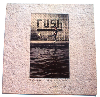 Vintage RUSH 1991-1992 ROLL THE BONES Tour Concert Program Book Neil Peart