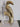 New MCM Retro Gold Acrylic Large Toucan Bird Tropical Office Room Bookend