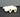 Vtg MCM CALIFORNIA CA Pottery - Miniature Cow Animal Figurine #253