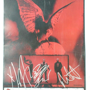 Crossfade WE ALL BLEED Autographed Signed Band Poster Eleven Seven 11"X 17"