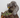 Vintage 1980 Squirrel Picking Nuts On Tree Nut Bowl w/ Nut Cracker Statue Figure