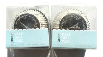 2 SEALED Meri Meri BONJOUR Paris Party Cupcake Liners Cases Baking Cups