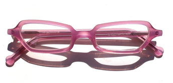 New Vtg 2000 L.A. Eyeworks Retro Eyeglasses - Purple Pink Nifty 323 Glasses