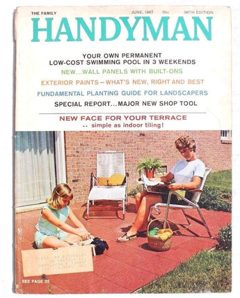 Vintage June 1967 The Family Handyman Magazine 98th Edition