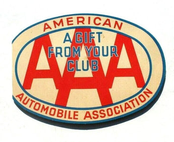 Antique Vtg Needle Book Sample Case - Advertising of AAA Triple A