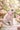New Pink White Laura Ashley Toile Easter Bunny Girl Figurine Holiday Decor