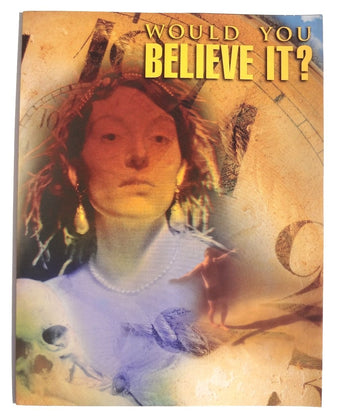 1997 WOULD YOU BELIEVE IT Bizarre T.V. SHOW Press PROGRAM Brochure FLYER Mint