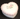 Vintage Fenton Double Heart "Rose Garden" White Satin Glass Trinket Dish w/ Lid