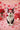 New Valentines Day Ceramic French Bull Dog W/ Rose In Mouth Figure Statue Decor