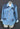 Vintage Saint Germain Paris Jacket Coat Denim Womens X -Large W/ Gemstones