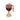 New Beaded Red Wine Bag Charm Key Chain Mother Day Birthday Gift