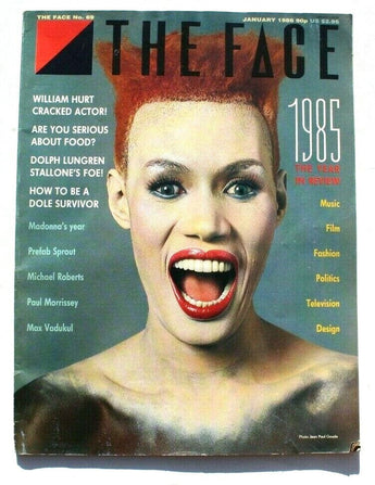 Vintage January 1986 The Face Magazine No. 69 (William Hurt, Madonnas Year)