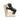 New Black & White Marble / Metal French Bulldog Dog Animal Office Bookend