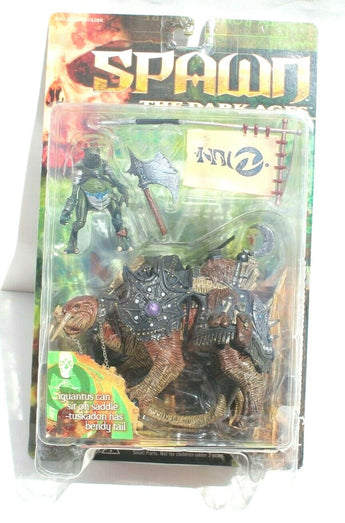 New 1999 McFarlane Toys Spawn The Dark Ages Iguantus & Tuskadon Series 14 Figure