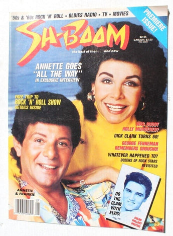 Vintage Sh-boom 1989 Vol. 1 No. 1 Rock and Roll Music Magazine - Buddy Holly
