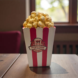 New Large Fake Faux Food Movie POPCORN Deluxe Display Stage Movie PROP