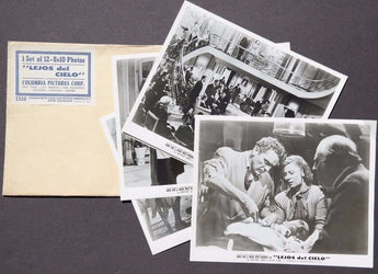 Vtg 1950 Lejos Del Cielo Movie Press Kit Photos (Aida Luz / Juan Jose Miguez)