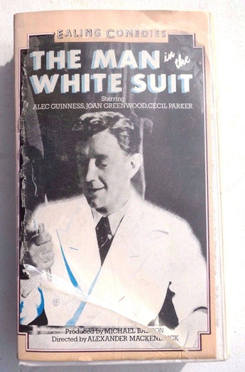Vintage 1951 (VHS) THE MAN IN THE WHITE SUIT Alec Guinness / Joan Greenwood