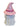 New Ghost Figurine Pink Witch Hat Sunglasses Peace Sign Halloween Spooky Decor