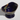 Vintage 1920s HH&G Ltd England Hand Painted Blue GOLDEN MOON Sugar Bowl