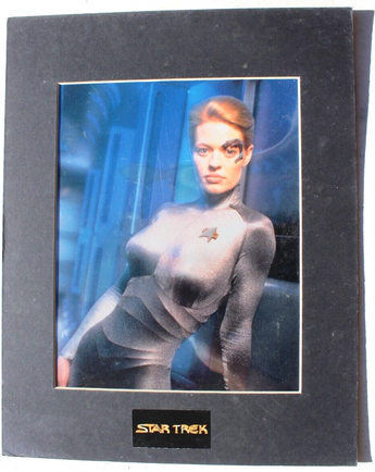 Vintage Star Trek Ltd. Edition "Seven of Nine Standing" Chromium Print