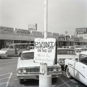Vintage 1965 Shopping Center On Woodman & Nordhoff The Vally CA Photo #2323