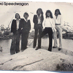 Vtg Reo Speedwagon Album Release In-Store Display Promo Advertising Sign
