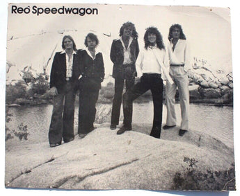 Vtg Reo Speedwagon Album Release In-Store Display Promo Advertising Sign