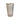 Vintage Antique Victorian Tall Frosted Glass Tumbler W/ Angel & Gold Accents