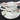 Garden Collection Corner Ruby White Daisy & Rose Flower Tea Cup w/Saucer & Spoon
