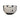 New Spooky Black & White Ghost Faces Halloween Large Salad Serving Bowl Kitchen