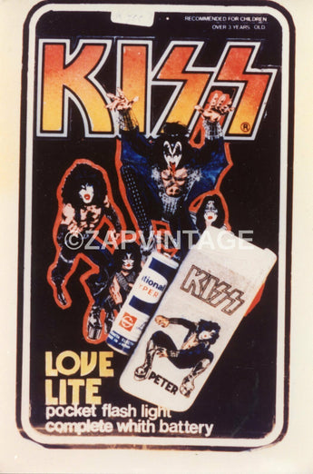 Vtg 1970s - 1980s (Aucoin) Promo Prototype Flash Ligh Toy Photo KISS Specs #2203