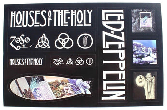 New 2015 Led Zeppelin House Of The Holy Edition PROMO Sticker Sheet