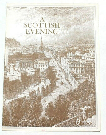 Vintage A Scottish Eventing Scottish New Year Menu In Edinburgh Caledonian Hotel