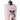 New Pink European Style Doo Wop Girly Girl Bottle Soap Lotion Pump Dispenser