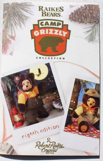 Vintage Raikes Bears Camp Grizzly 8th Edition Pamphlet Certificate
