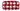 New Red / White Large Christmas Plaid Cosmetic Makeup Bag W/ Holiday Charms
