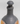 VTG KMD Royal Holland Daalderop Amber Glass Pewter Decanter Bottle w/ Stopper