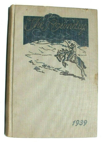 Vtg June 1939 Roosevelt High School Des Moines Iowa The Roundup Yearbook