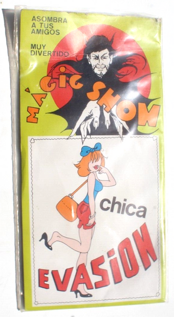Vintage RARE Spanish Chica Evasion Amaze Your Friends Magic Trick