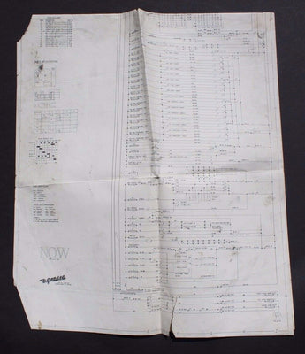 Vtg Arcade Game Owner's Manual / Schematic / Inserts - 1971 Now Pinball