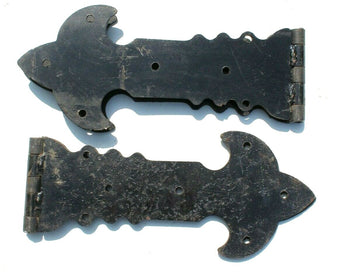 Vintage Large Cast Iron Industrial Rustic Shabby Chic Barn Door Gate Hinge