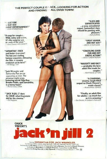 Vtg Oringal 1984 Jack N' Hill 2 (Samantha Fox) Sexploitation One Sheet Poster