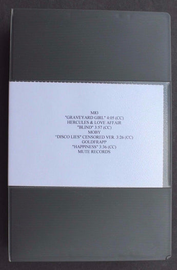 VTG Moby TV PROMO BetaCam SP Music Video (Graveyard Girl, Disco Lies)