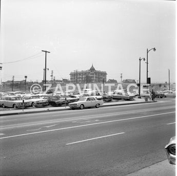 Vtg 1964 Bunker Hill House From 1st Street Los Angeles CA Old Cars Photo #1990