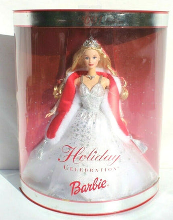 2001 Holiday Celebration Special Edition Barbie Doll Mattel 50304