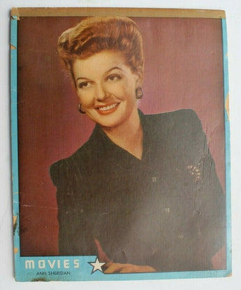 Vintage 1940s Ann Sheridan Writing Stationary Tablet / Notebook