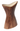 Vintage Brown Art Deco Mid Century Modern Boomerang Flower Vase