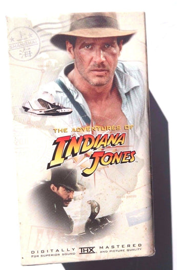 The Adventures of Indiana Jones 3 VHS Box Set 1999 PARAMOUNT