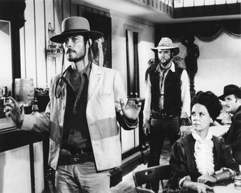 Vtg RARE Black & White Portrait of ELVIS PRESLEY Charro Movie Photo #639
